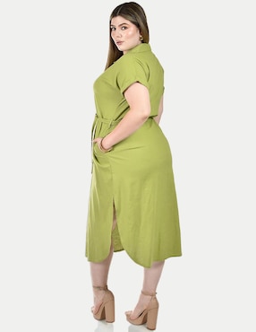 Vestido midi casual Roman Fashion para mujer