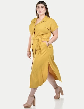 Vestido midi casual Roman Fashion para mujer