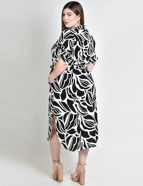 Vestido midi casual Roman Fashion para mujer