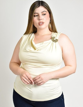 Blusa Roman Fashion de tirantes para mujer