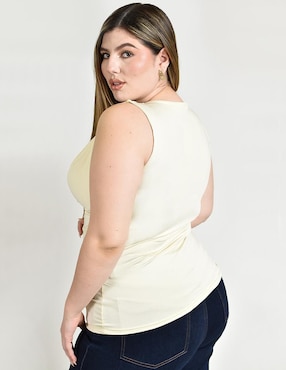 Blusa Roman Fashion de tirantes para mujer