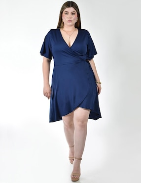 Vestido 3/4 casual Roman Fashion para mujer