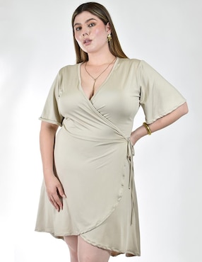 Vestido 3/4 casual Roman Fashion para mujer