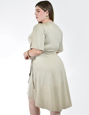 Vestido 3/4 casual Roman Fashion para mujer