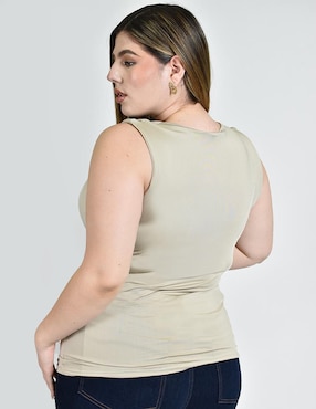 Blusa Roman Fashion de tirantes para mujer