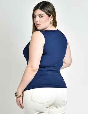 Blusa Roman Fashion de tirantes para mujer