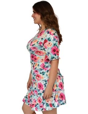 Vestido a la rodilla casual Roman Fashion para mujer