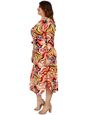 Vestido midi casual Roman Fashion para mujer