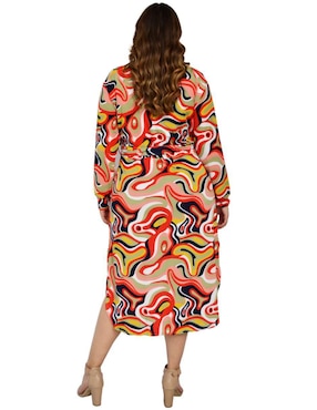 Vestido midi casual Roman Fashion para mujer
