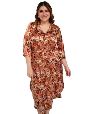 Vestido midi casual Roman Fashion para mujer