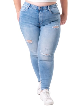 Jeans Skinny Balam J-BAL-6333-LIGHT Corte Cintura Para Mujer