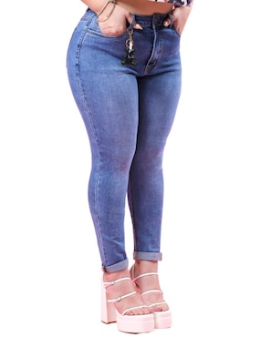 Jeans Skinny Kyrath J-KYR-2183-MEDIO Corte Cintura Para Mujer