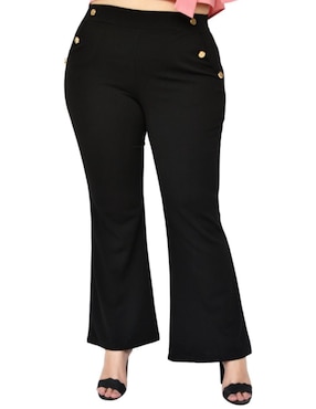 Pantalón Roman Fashion Acampanado Para Mujer