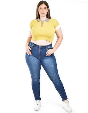 Jeans skinny Roman Fashion para mujer
