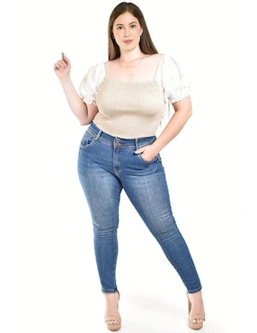 Jeans skinny Roman Fashion para mujer