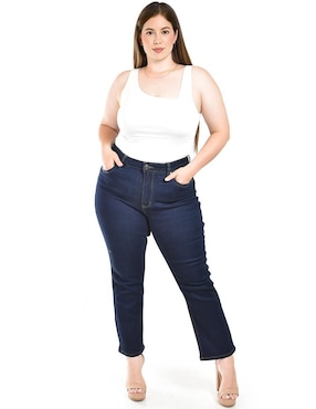 Jeans straight Roman Fashion para mujer