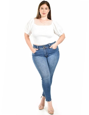 Jeans skinny Roman Fashion para mujer