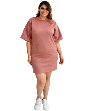 Vestido Mini Casual Roman Fashion Para Mujer