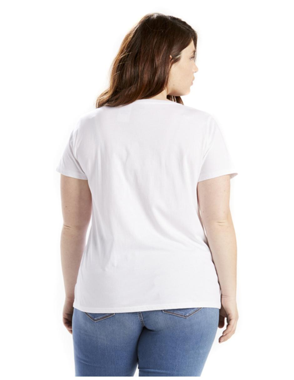 Playera manga corta cuello redondo para mujer 2