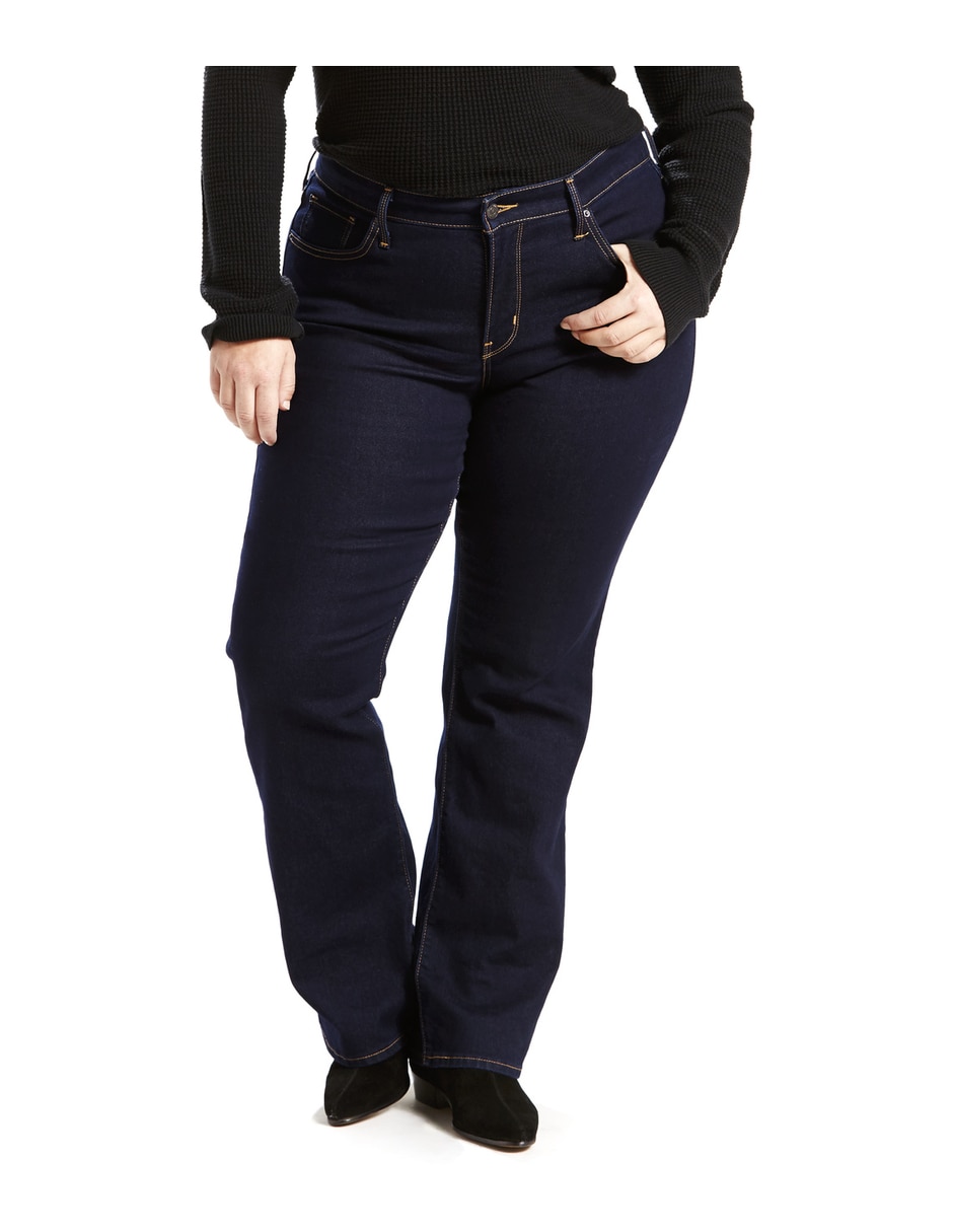 Jeans straight 315 para mujer