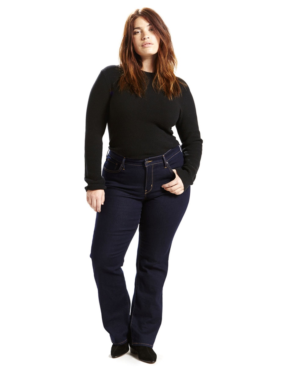 Jeans straight 315 para mujer 2
