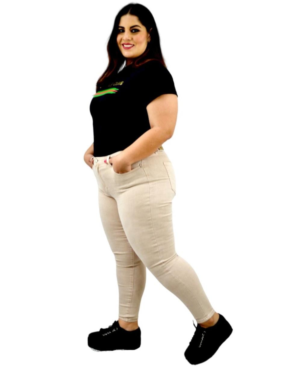 Playera manga corta cuello redondo para mujer 2