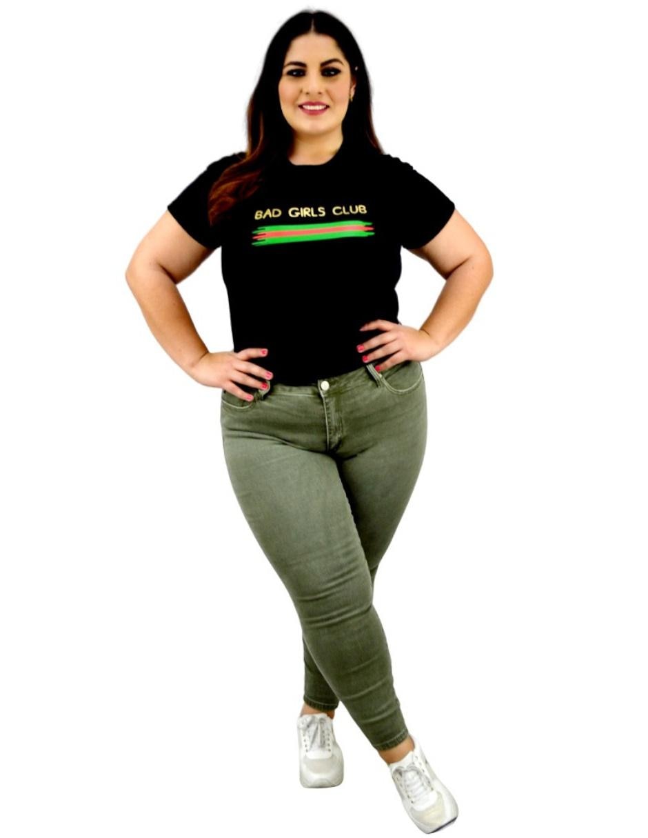Playera manga corta cuello redondo para mujer