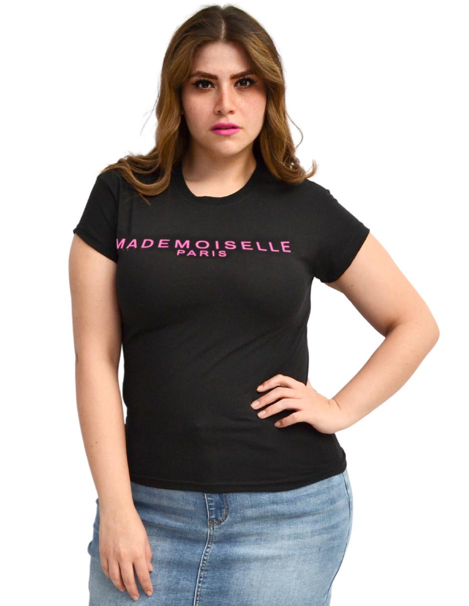 Playera Roman Fashion cuello redondo para mujer