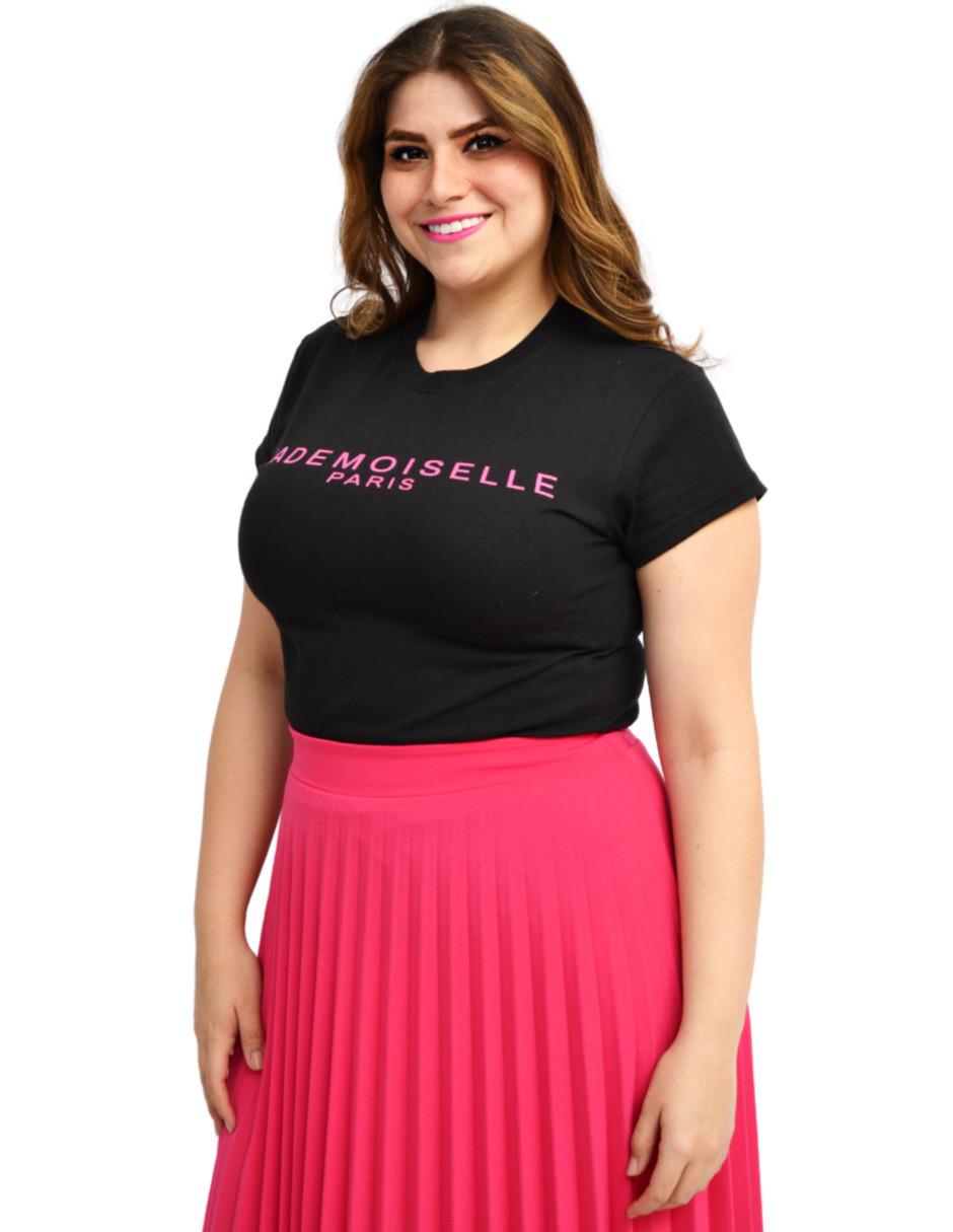 Playera Roman Fashion cuello redondo para mujer