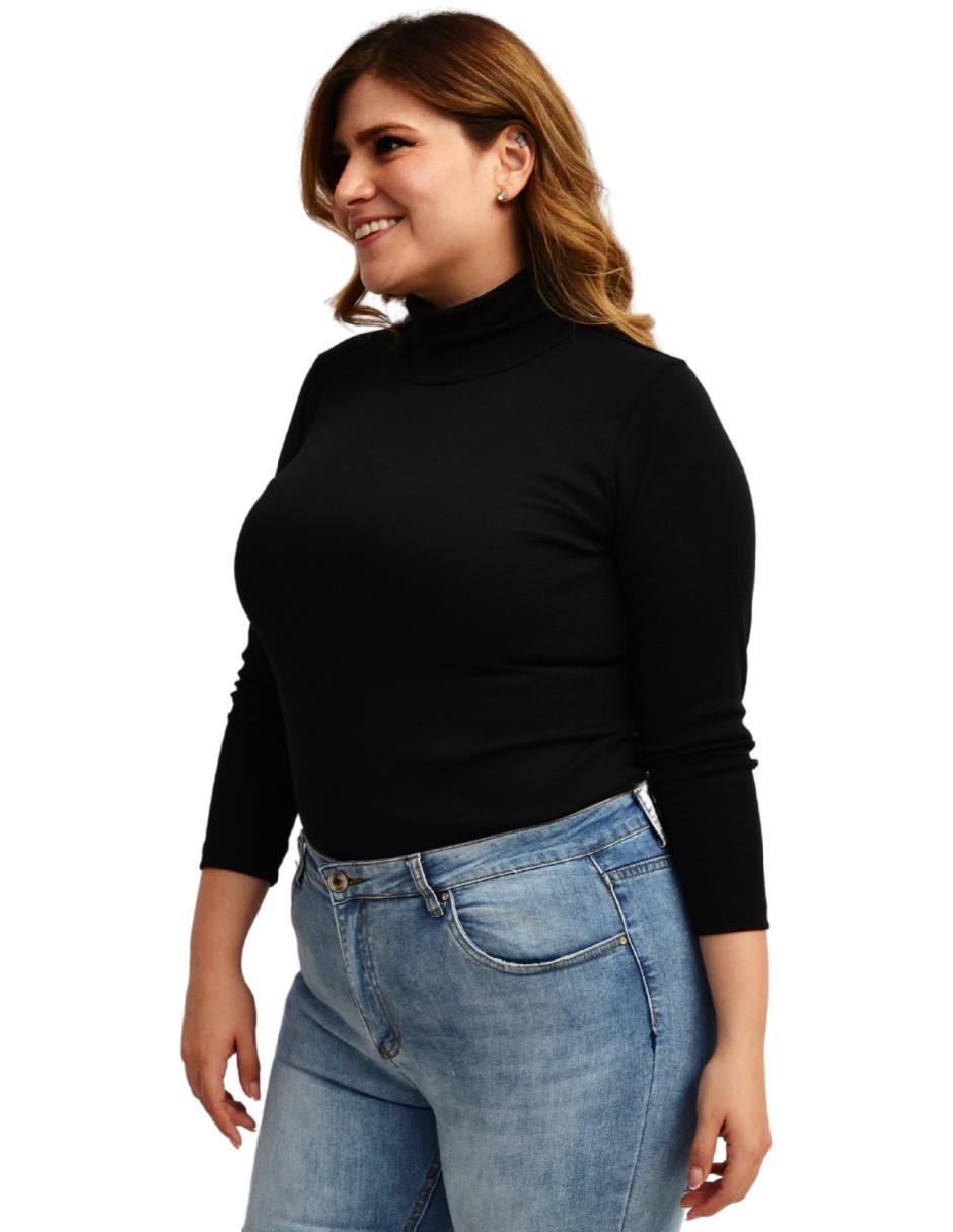 Blusa manga 3/4 para mujer