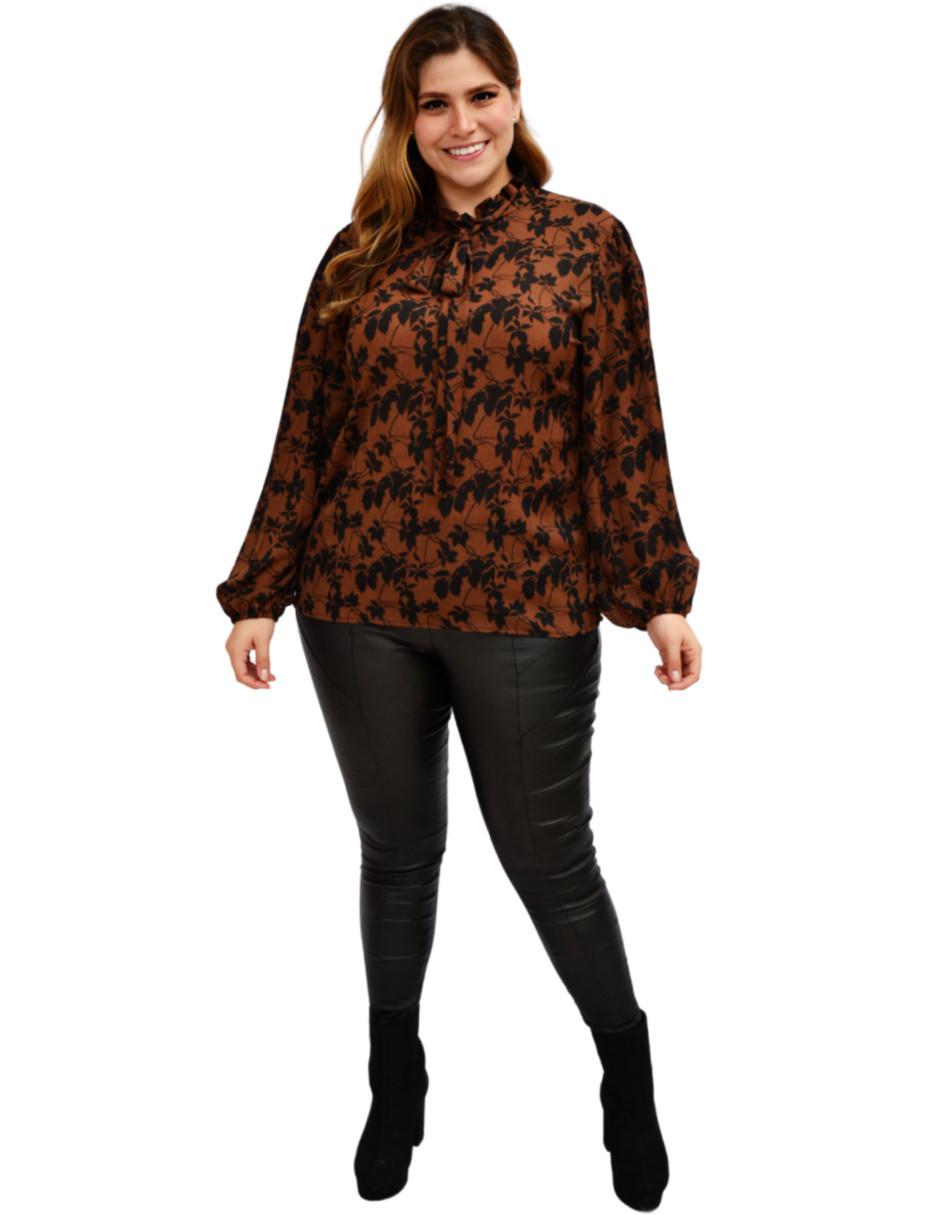 Blusa manga larga para mujer 4