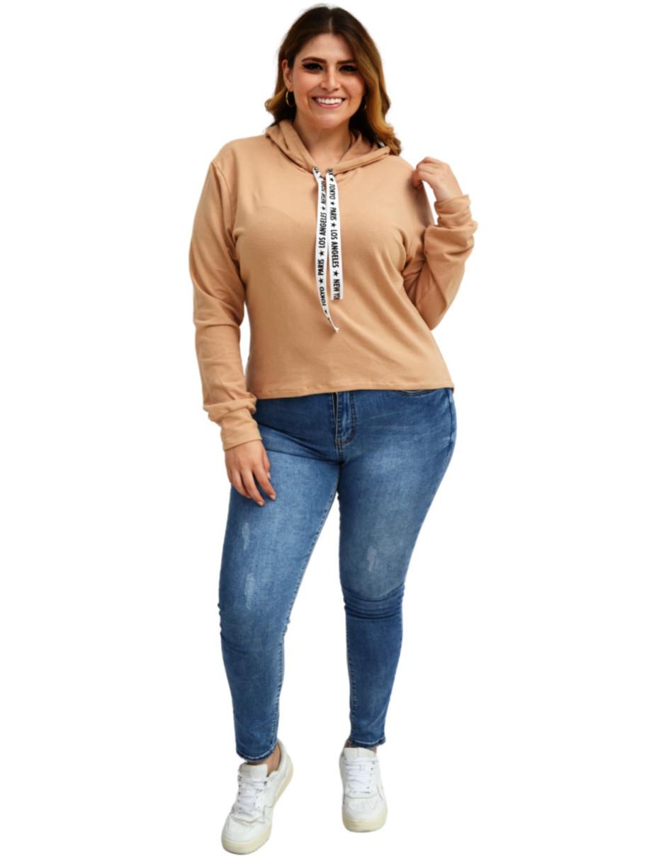 Sudadera con capucha para mujer 4