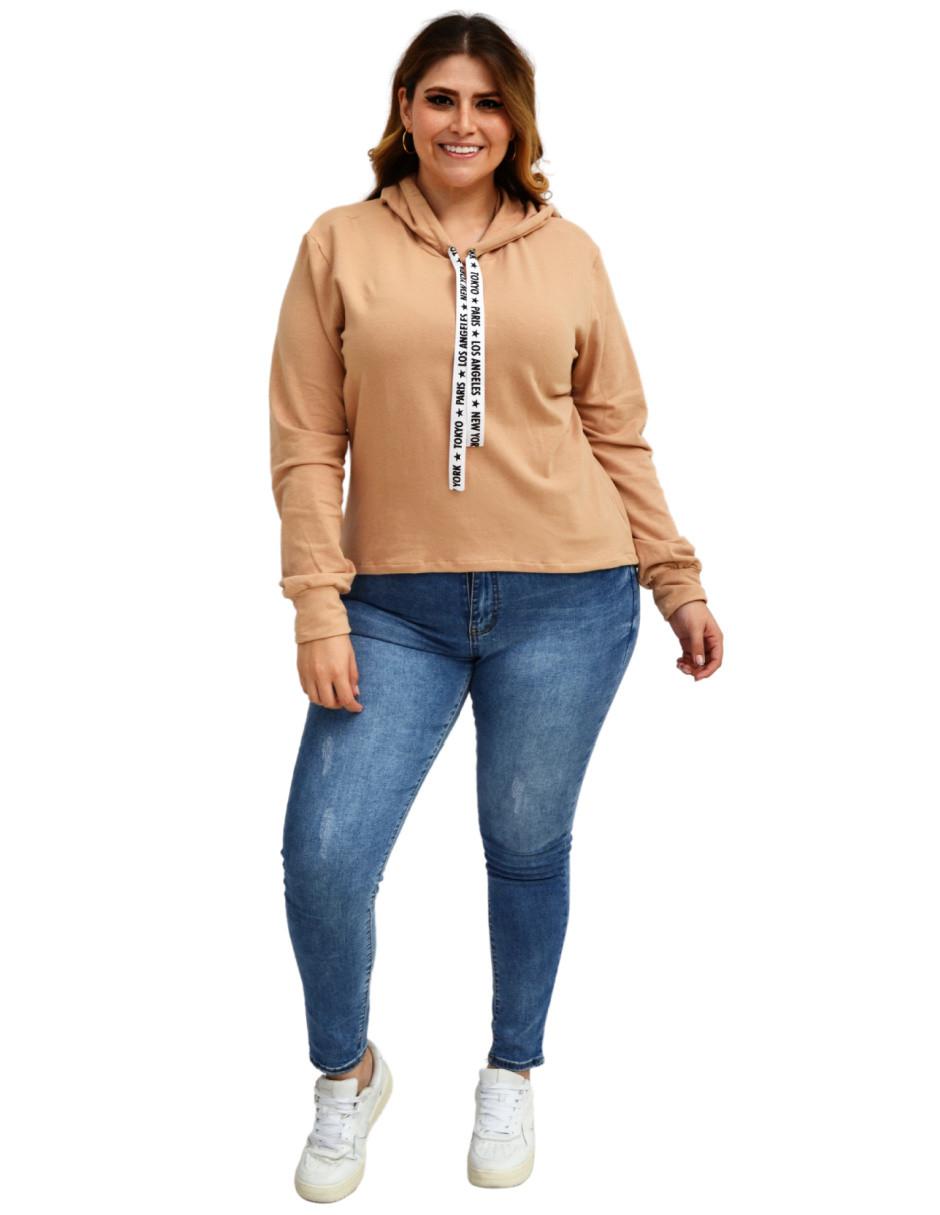 Sudadera con capucha para mujer 5