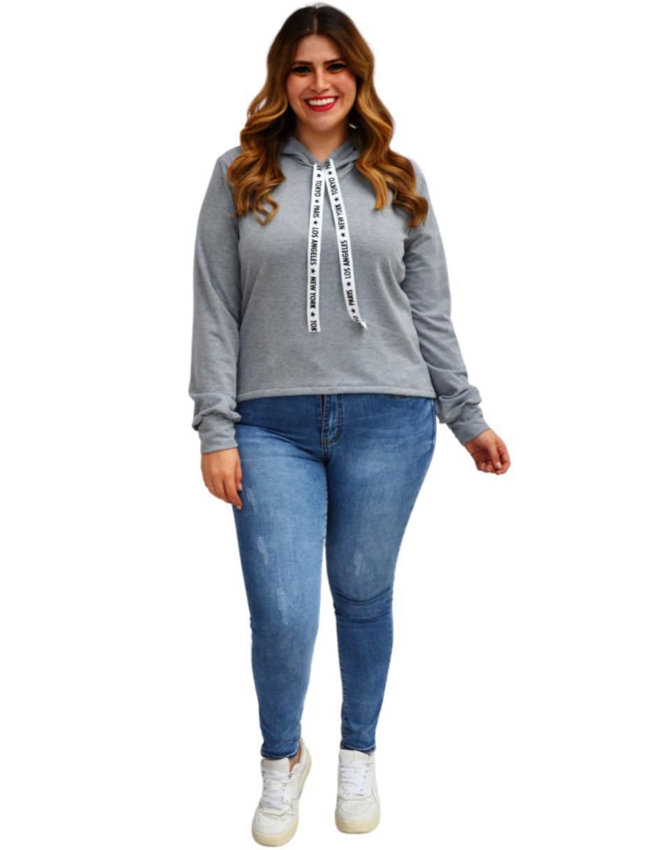 Sudadera con capucha para mujer 4