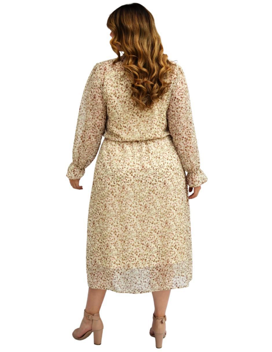 Vestido midi formal para mujer 3
