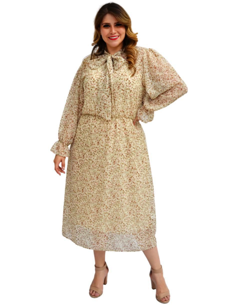 Vestido midi formal para mujer 4