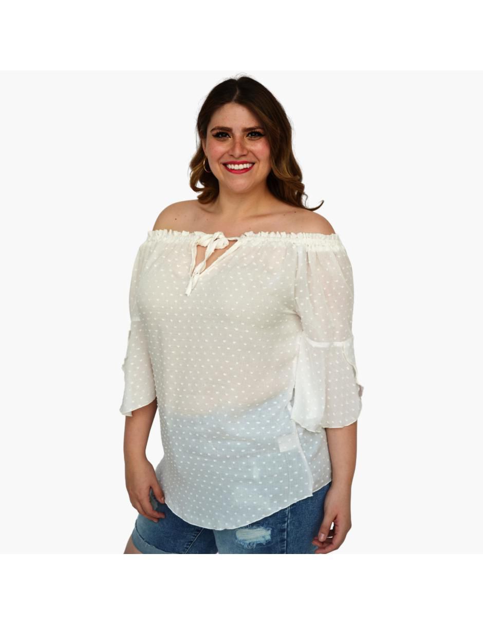 Blusa manga 3/4 para mujer 5
