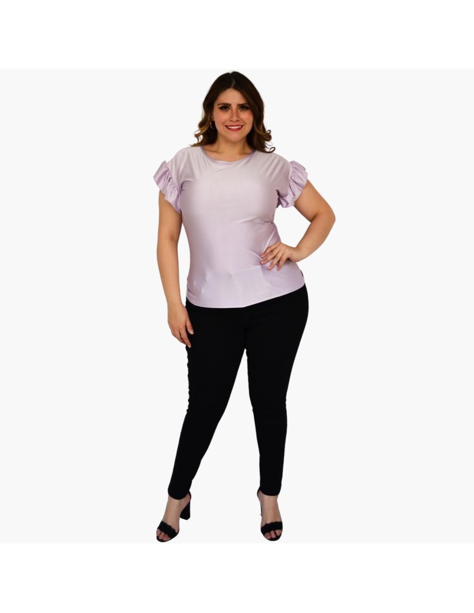 Blusa manga corta para mujer 2