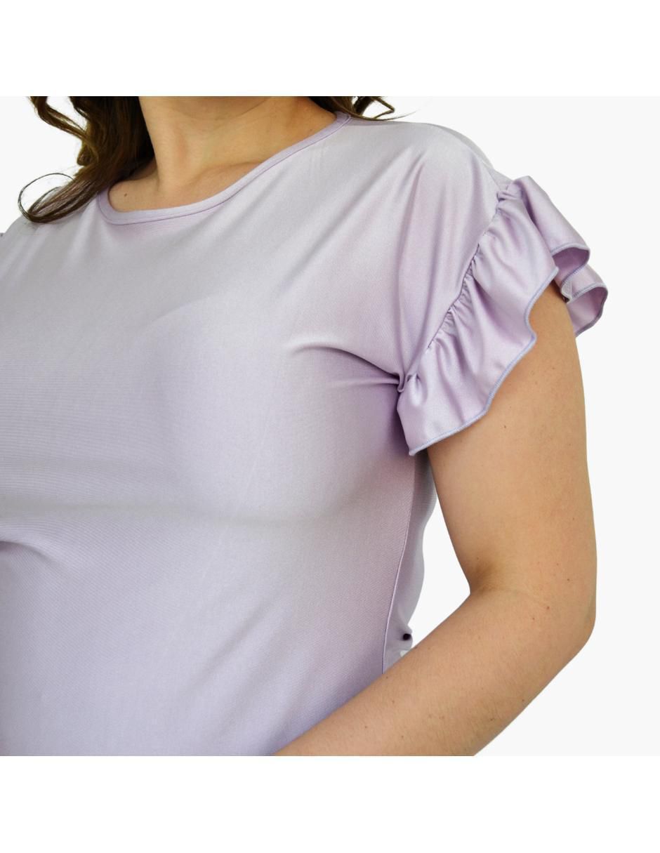Blusa manga corta para mujer 3