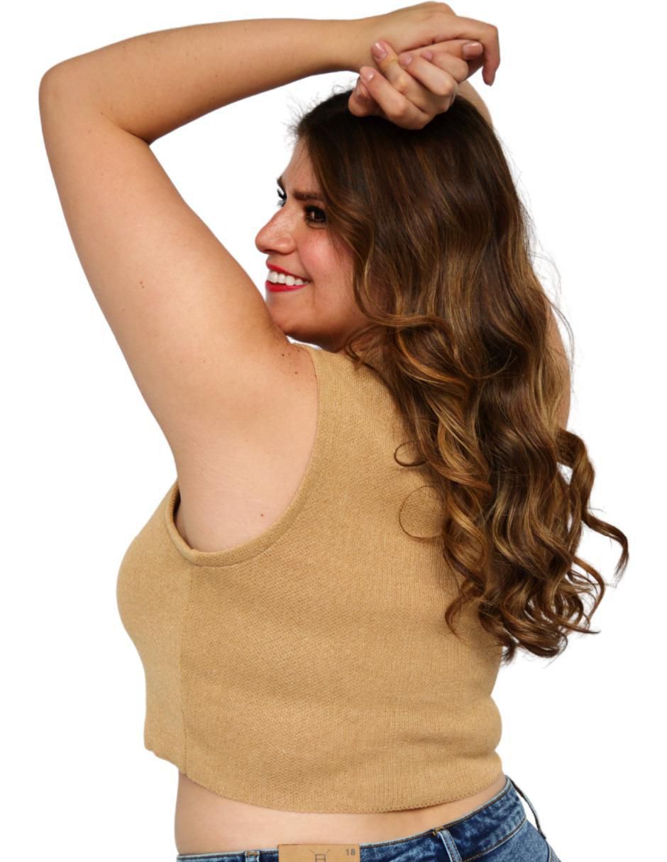 Blusa sin manga para mujer 2