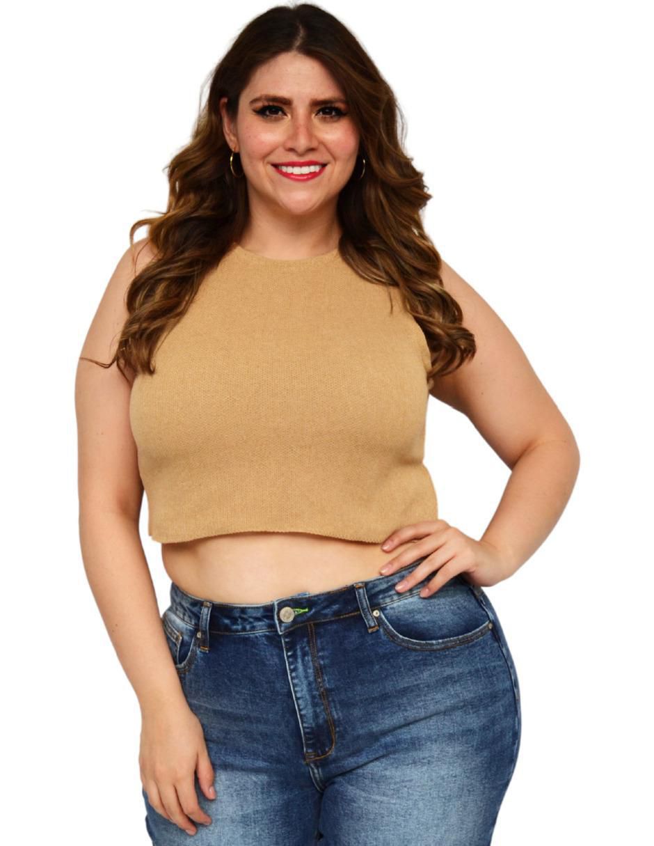 Blusa sin manga para mujer 3