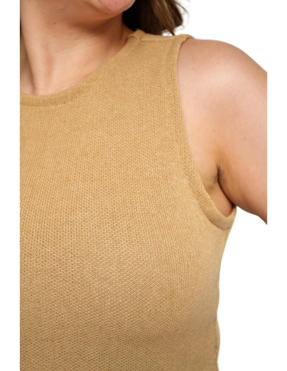 Blusa sin manga para mujer 4