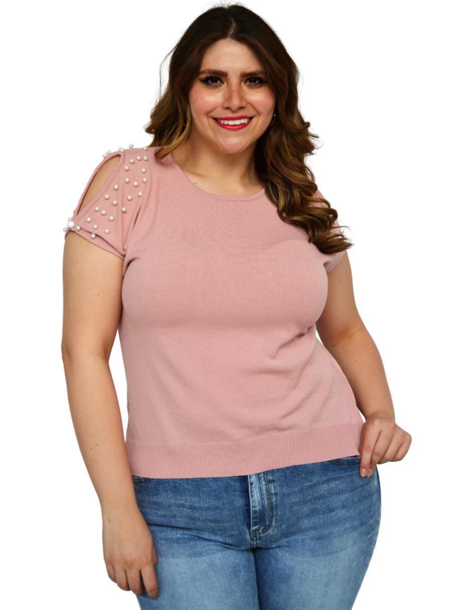 Blusa manga corta para mujer 1
