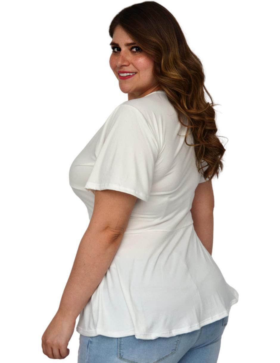 Blusa manga corta para mujer 3