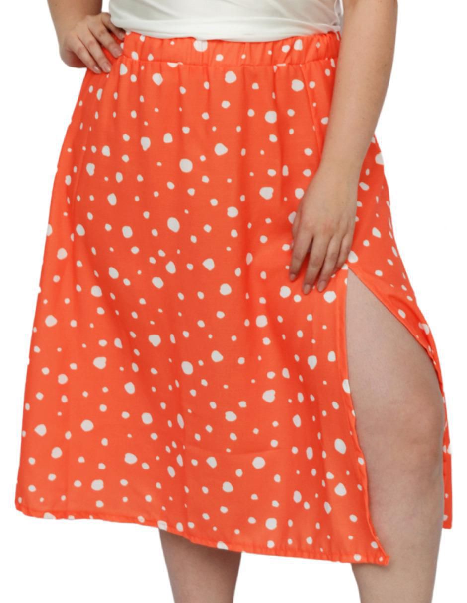 Falda midi cintura alta 2