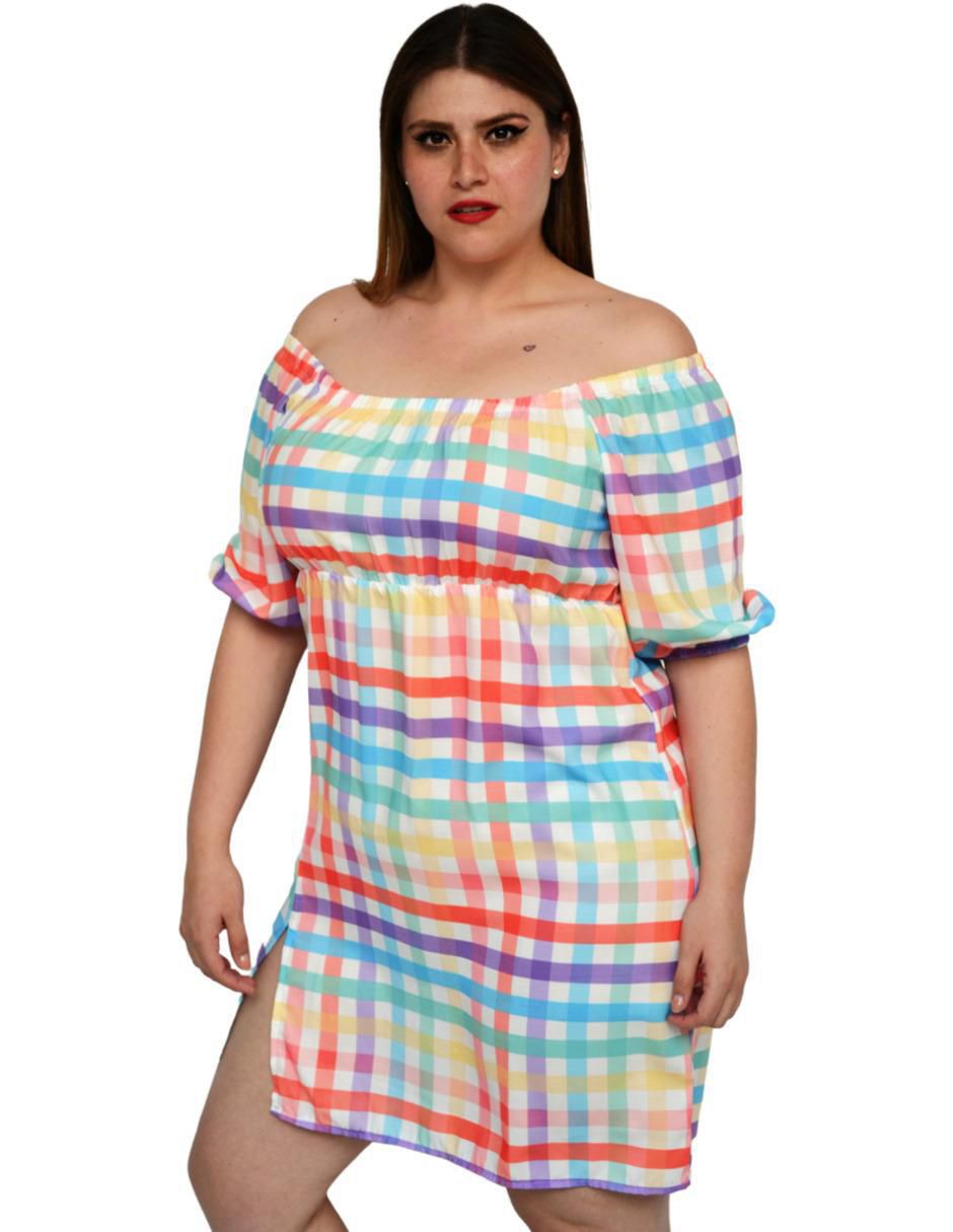 Vestido a la rodilla casual para mujer 3