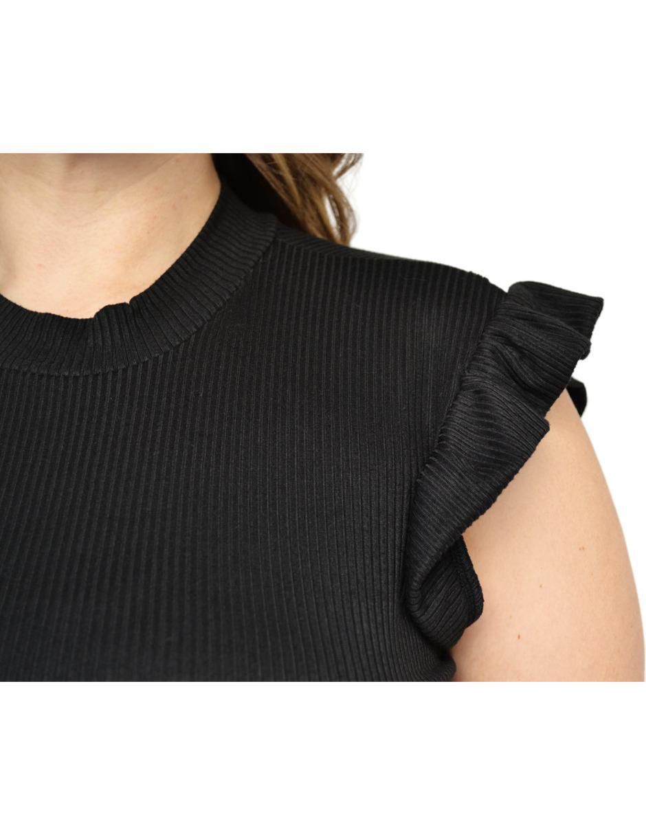Blusa manga corta para mujer 5