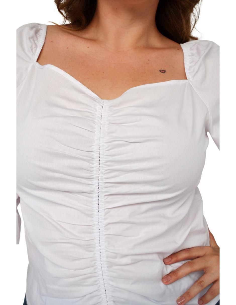 Blusa manga 3/4 para mujer 5