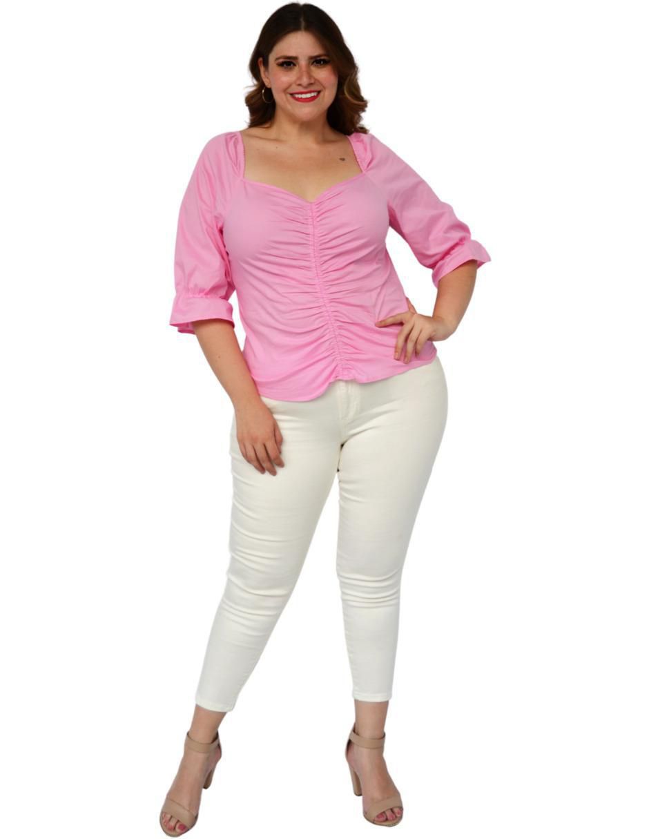 Blusa manga 3/4 para mujer 4