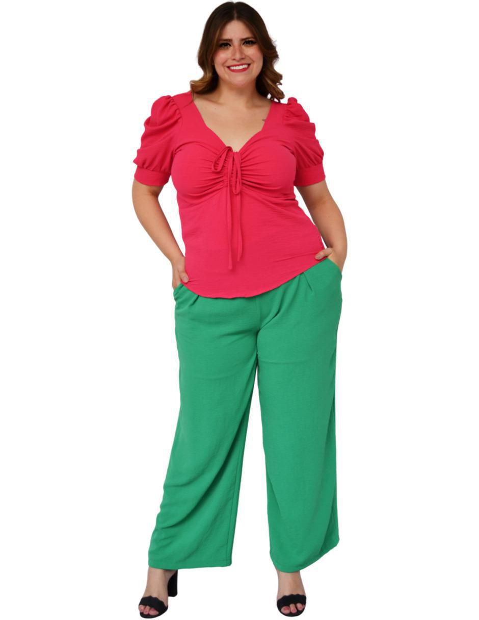 Blusa manga corta para mujer 6